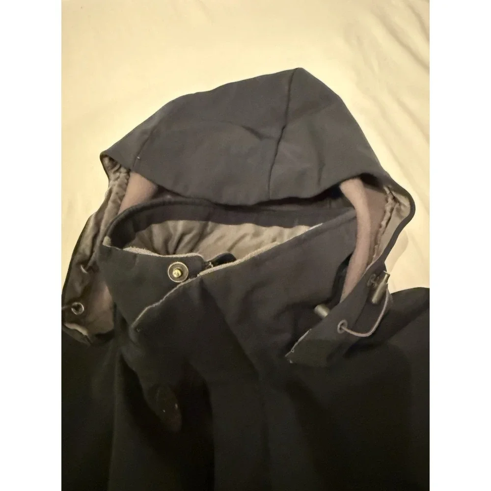 Men's Solomon Insulated‎ Hooded Coat Black  climate pro vintage
